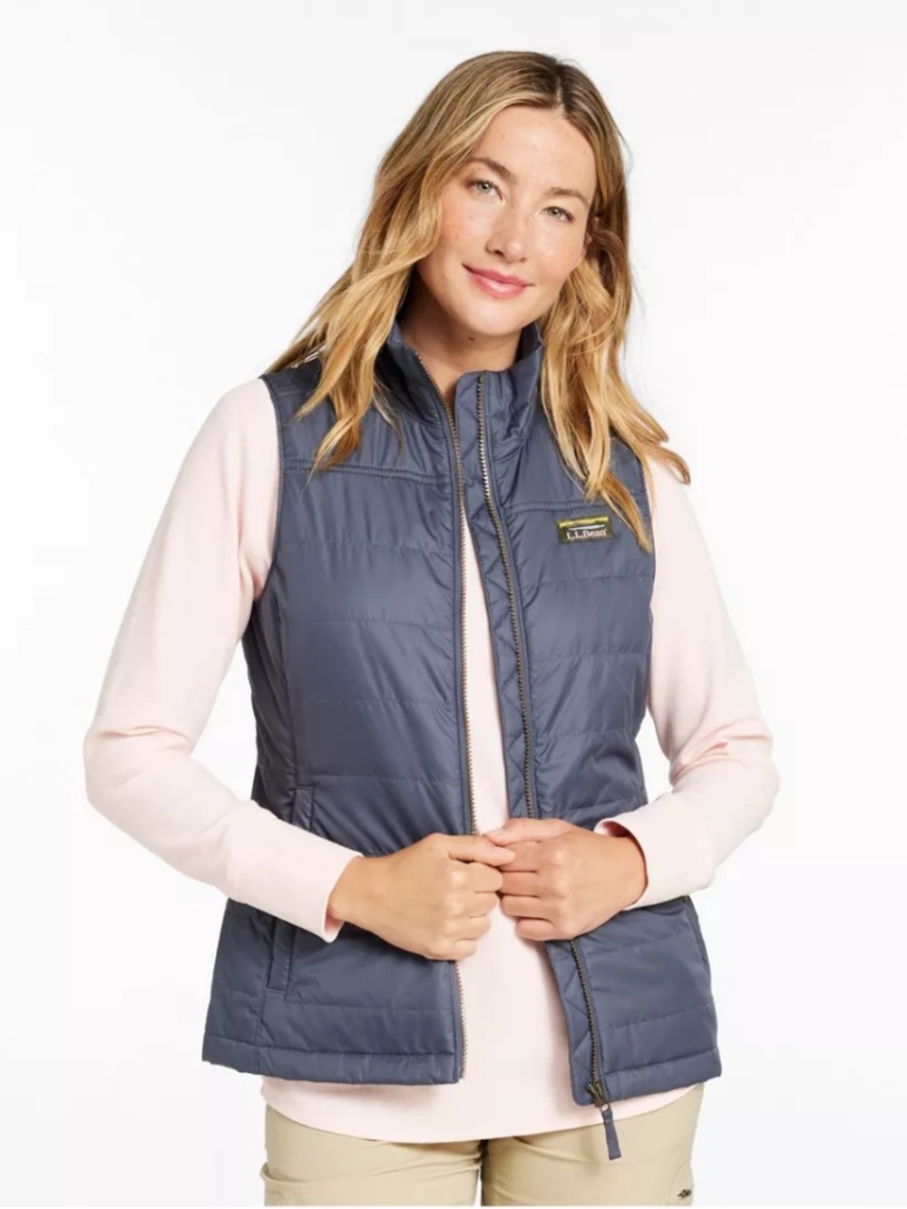 L.L. Bean Mountain Classic Quilted Puffer Vest Womens XL